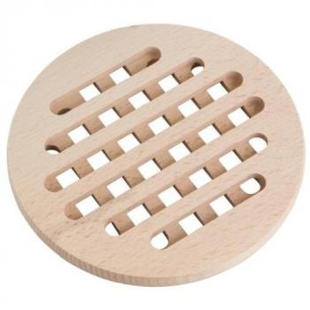 HOFMEISTER® runder Topfschützer aus Buche – 19 cm