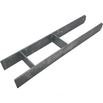 Robuster H-Pfostenträger für Carports
