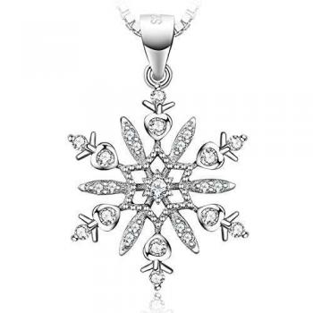 Collier Femme J.Vénus – Neige et Zircone Argent 925