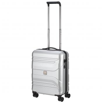 Silberner TITAN Prior Rucksacktrolley – 55 cm, 40 Liter, 4 Räder