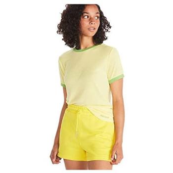 Maglietta A Maniche Corte Marmot Switchback Giallo Verde