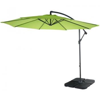 Parasol Hegele 3m Inclinable con Soporte de Acero