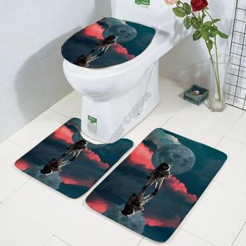 Toilettes Cosmiques Tapis 3D