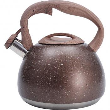 Large Capacity 3‑L Automatic Whistling Kettle – Stainless Steel, Gas Compatible