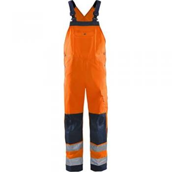 Fristads Hochsichtbare Latzhose Kl. 2 1001 TH C52 Warnorange/Marine