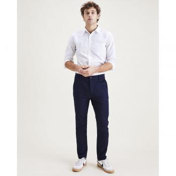 Dockers Navy Blue Skinny Trousers W38 L32