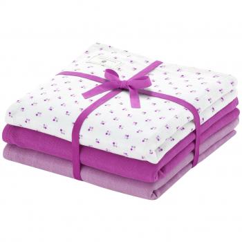 Bellybutton Mullettücher Stars, rosig – 3‑teiliger Satz