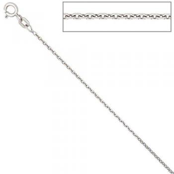 Ankerkette 925 Silber 1,5 Mm 45 Cm Federring Kette