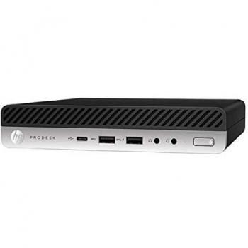 HP ProDesk 600 G5 – Mini-Desktop mit 16 GB RAM, 512 GB Speicher, Intel i5‑9500T (Schwarz)