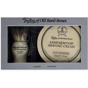 Taylor of Old Bond Street Sandalwood Shaving Set 150g