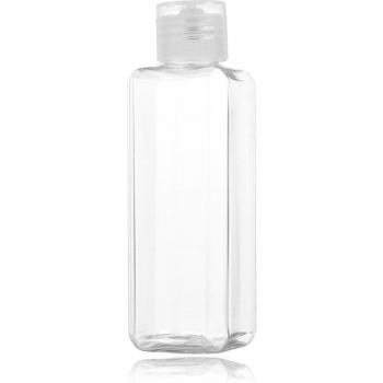 100ml Refillable Blue Plastic Makeup Bottle
