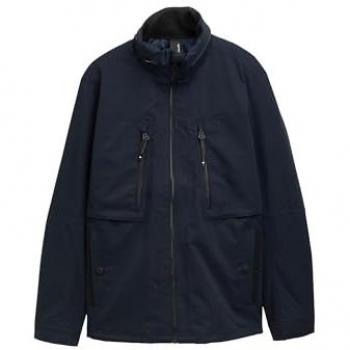 Tom Tailor Wasserdichte Jacke – Regular Fit – Marine – Größe L – Herren