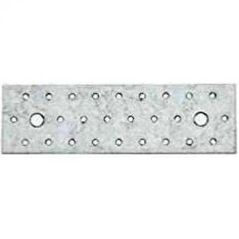 Connecteurs pour bois PTUN24080, pletinas galvanisées en chaud, 240 x 80 mm, 25 unités