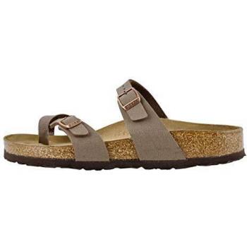 Birkenstock Mayari Mocca Birko-Flor Women's Sandals Size 4