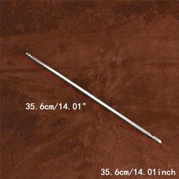 BBQ Chicken Rotisserie Accessory Set Stainless Steel Skewers and Fork 38/41.5/45cm