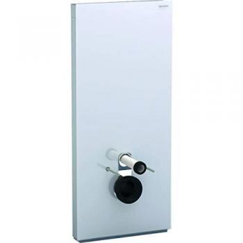 Geberit Monolith PLUS Sanitärmodul für Wand-WC, 114cm, Glas weiß