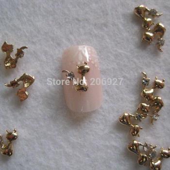 Encantos Uñas Oro Decora