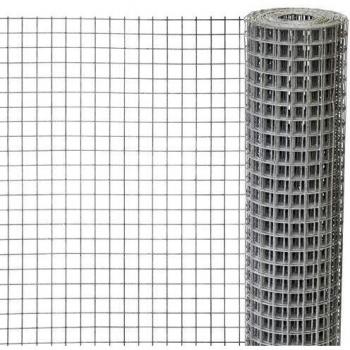 Grillage carré galvanisé 13 mm, 5 x 1 m x 1,05 mm