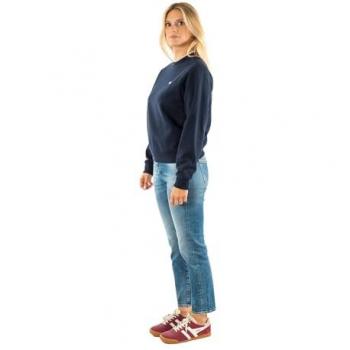 Lacoste Damen Sweatshirt Dunkelblau Core Lifestyle