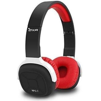 Auriculares Inalámbricos OXA Negro Rojo con Cancela‑Ruido