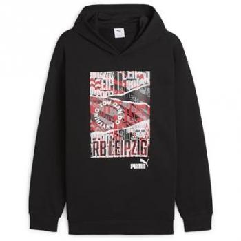 PUMA RBL Herren Hoodie, Rundhals, schwarz, Größe L