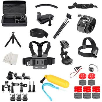50-in-1 Accessory Pack for GoPro and Action Cameras