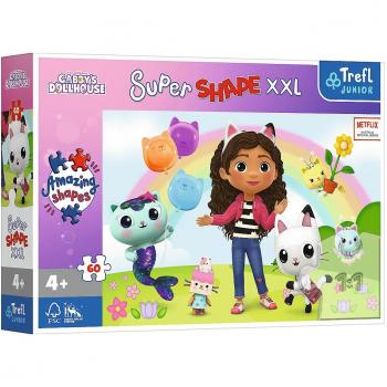 Gabby's Dollhouse 60 Teile Puzzle für Kinder