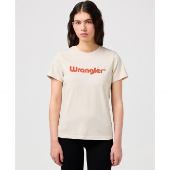 Top Wrangler 112350305 Beige Lucido – Taglio Regular