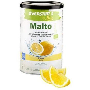 Overstims Boisson Énergétique Malto Bio Citron
