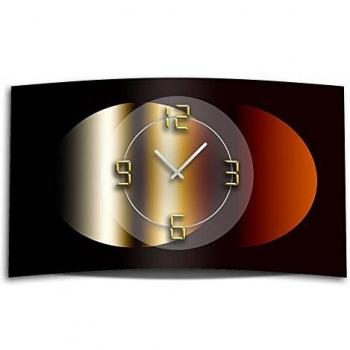Dixtime Wanduhr Abstrakte 3D-Optik