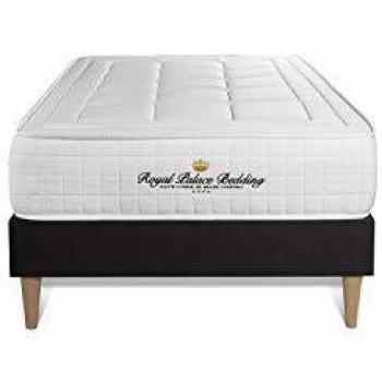 Matelas à mémoire de forme Balmoral 90x200 avec sommier KIT Noir