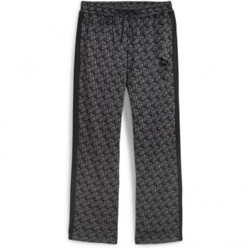 Tute nere Puma T7 AOP per uomo, pantalone straight, dimensioni L-XXL