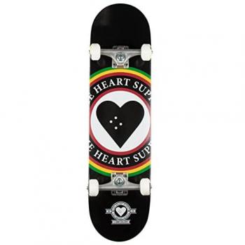 Rasta 8.0 Shortboard Mixte HEARTH SUPPLY 4 Roues Blanc