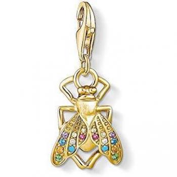 Colgante Mosca de Plata con Baño de Oro 18K Thomas Sabo