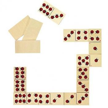 Dominospiel Marienkäfer (Kinderspiel)