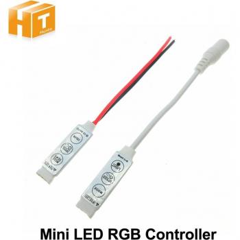 Control LED RGB de 3 Pulsadores para Strip de 12V