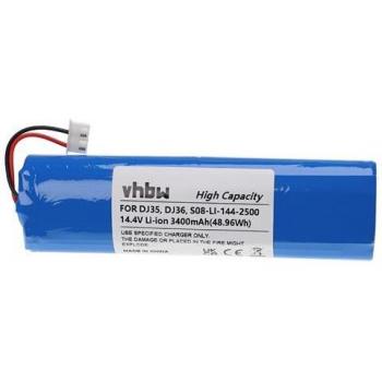 Ecovacs 14.4 V 3400 mAh Battery for S08‑LI‑144‑2500 Vacuum Cleaner