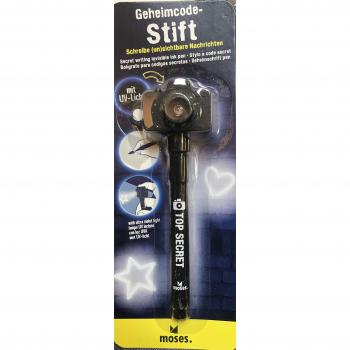 Kamera mit Geheimcodestift