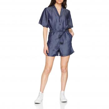 Mono G-STAR RAW Bronson corto para mujer, azul (Rinsed 082), talla L