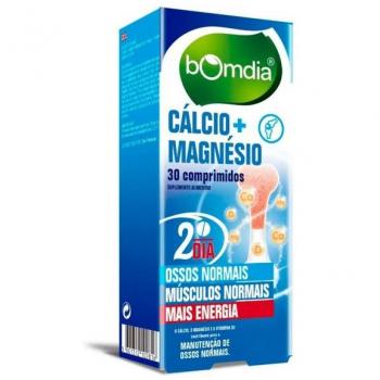 Cálcio + Magnésio Bom Dia 30 comp