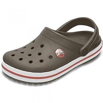 Crocs Zuecos Crocband Niños, Verde (Army Green/Burnt Sie 3tb)