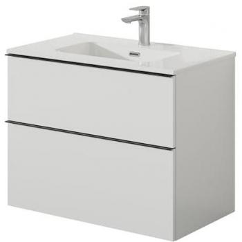 Mueble Lavabo Lavoa 80 cm – Diseño Matte Blanco