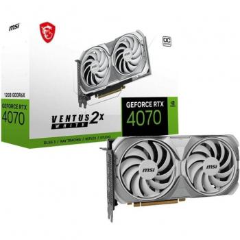 GeForce RTX 4070 VENTUS 2X OC WHITE, Grafikkarte