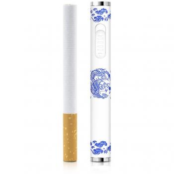 Accendino USB Antivento Blu/Blanco Ricarica USB