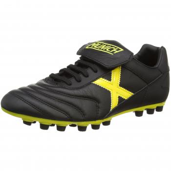 Munich Mundial U25 Black/Yellow Kicker – UK 8 (All Genders)