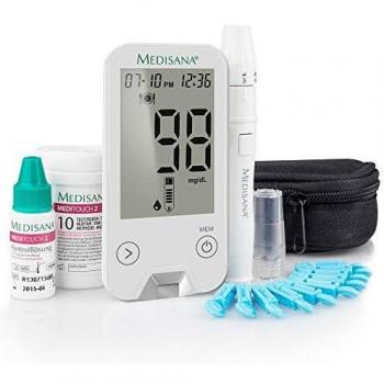 Medisana MediTouch 2 mmol/L Blutzuckermessgerät mit praktischem Starterset