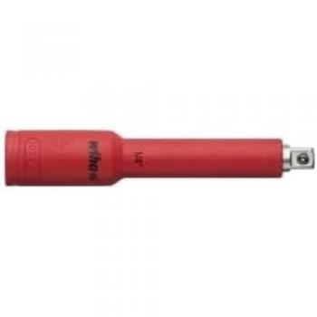Adaptateur carré Wiha 1/4 pouce, 75 mm, isolé