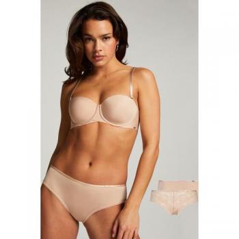 Hunkemöller 2er-Pack Beige Brazilian Slips Angie L