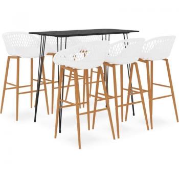 Colección Jardin Maison Exclusive – Set completo de comedor 11 piezas + cojines negros