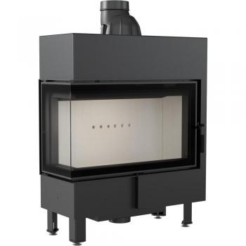 Camino a Legna KRATKI Lucy Slim Sinistra 10 Kw Ø 160